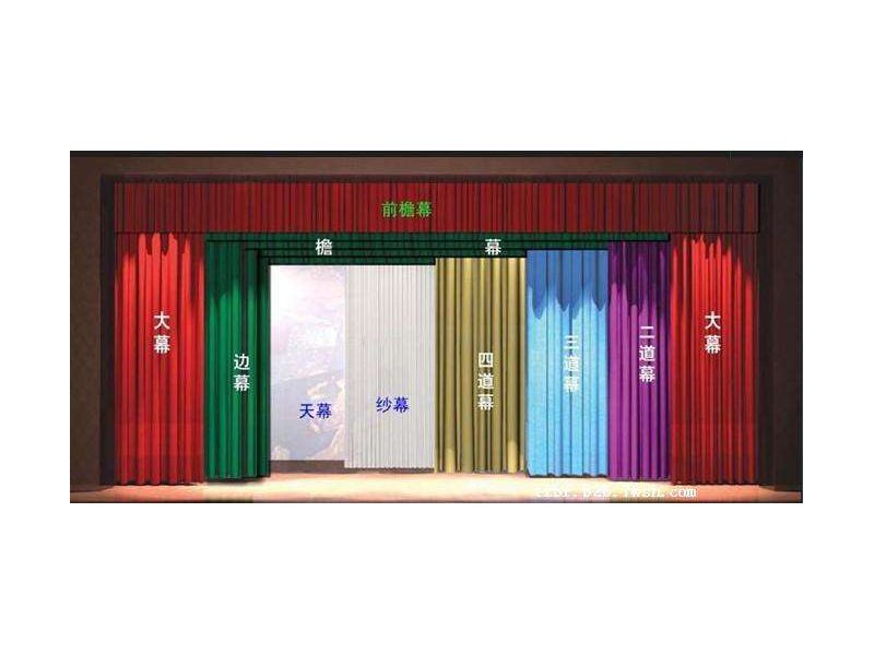 舞臺幕布分布